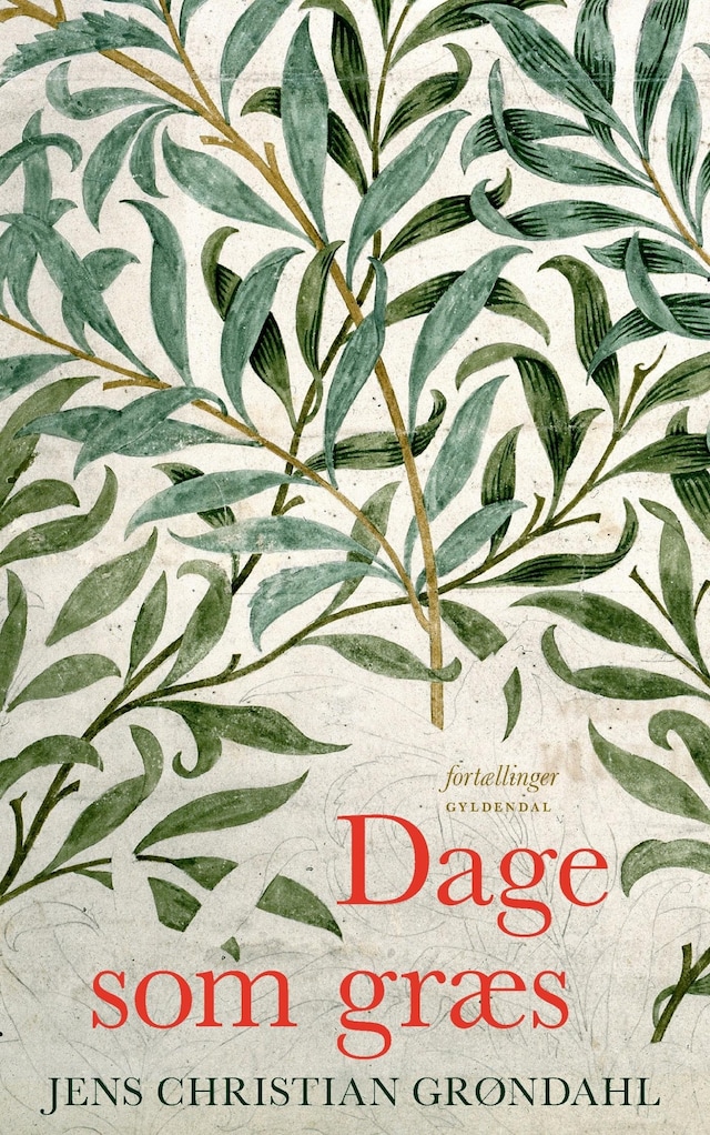 Book cover for Dage som græs