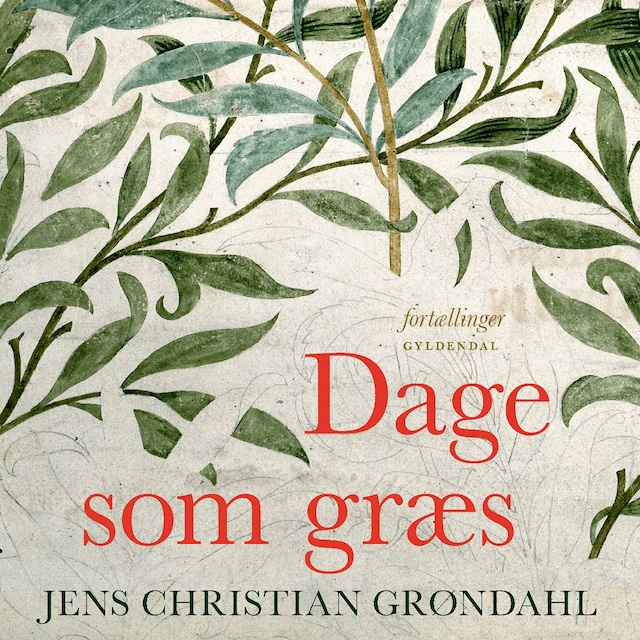 Book cover for Dage som græs