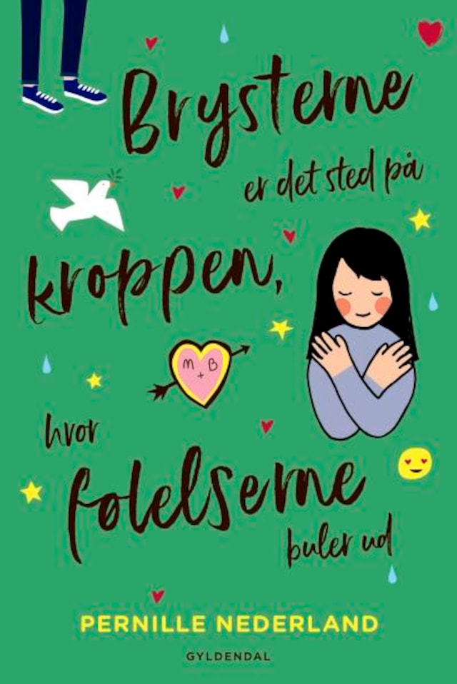 Buchcover für Brysterne er det sted på kroppen, hvor følelserne buler ud