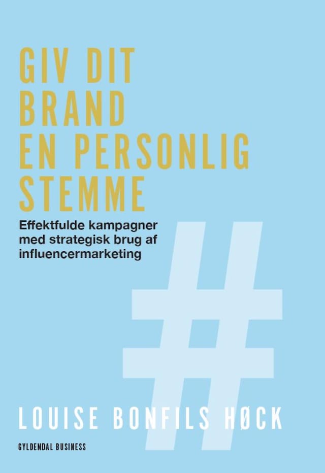 Book cover for Giv dit brand en personlig stemme