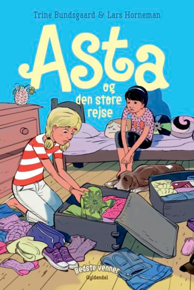 Book cover for Bedste venner 12 - Asta og den store rejse