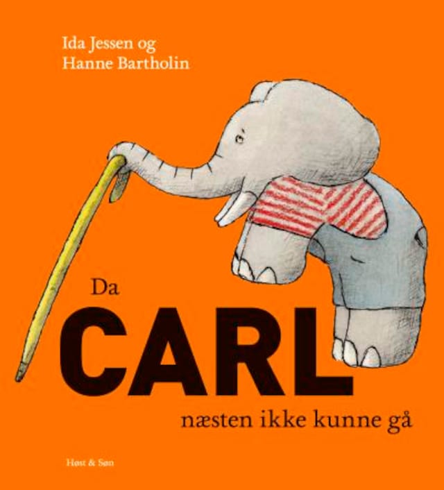 Book cover for Da Carl næsten ikke kunne gå