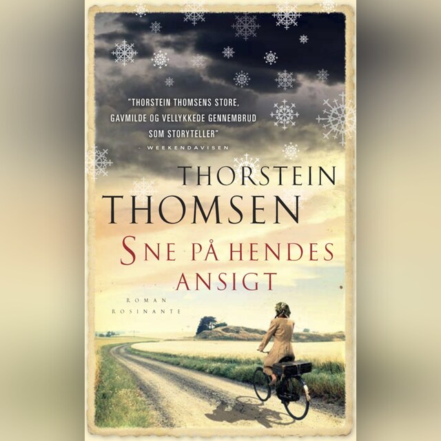 Buchcover für Sne på hendes ansigt