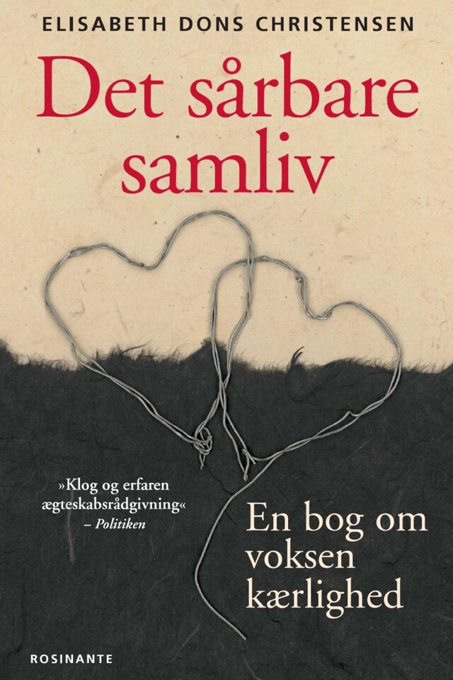 Book cover for Det sårbare samliv