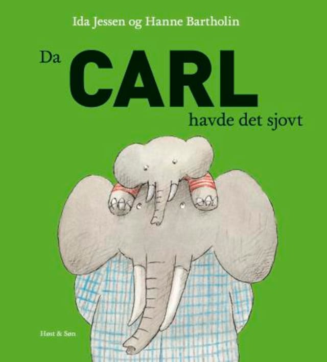 Book cover for Da Carl næsten havde det sjovt