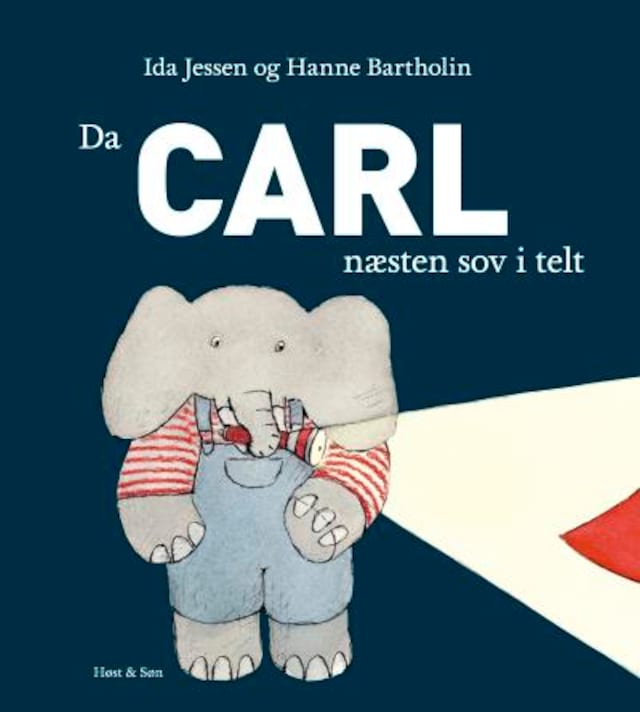 Copertina del libro per Da Carl næsten sov i telt