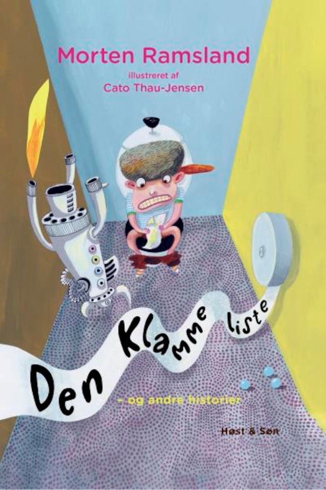 Book cover for Den klamme liste og andre historier