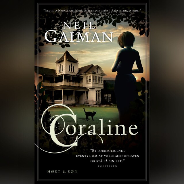 Copertina del libro per Coraline, jubilæumsudgave