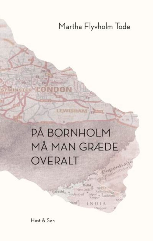 Buchcover für På Bornholm må man græde overalt