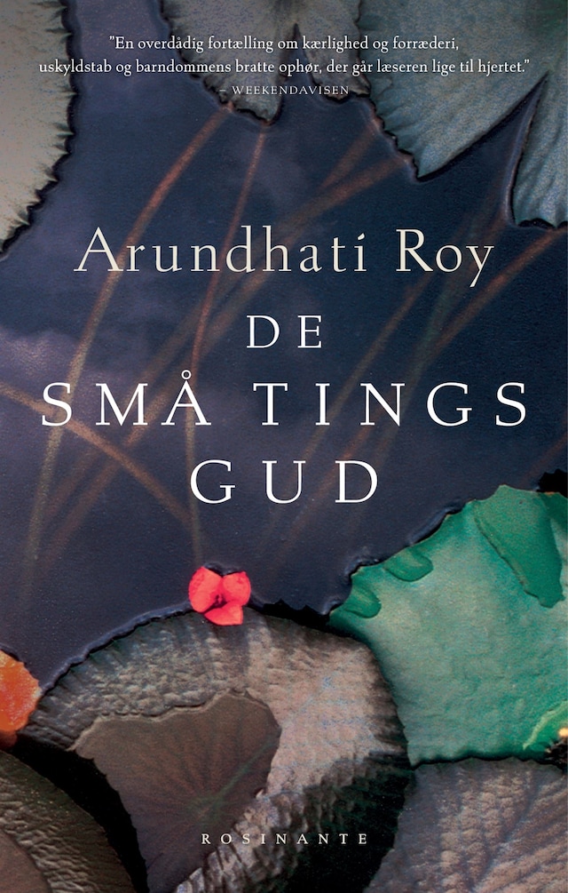 Book cover for De små tings gud