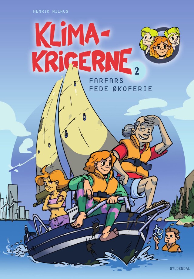Book cover for Klimakrigerne 2 - Farfars fede økoferie