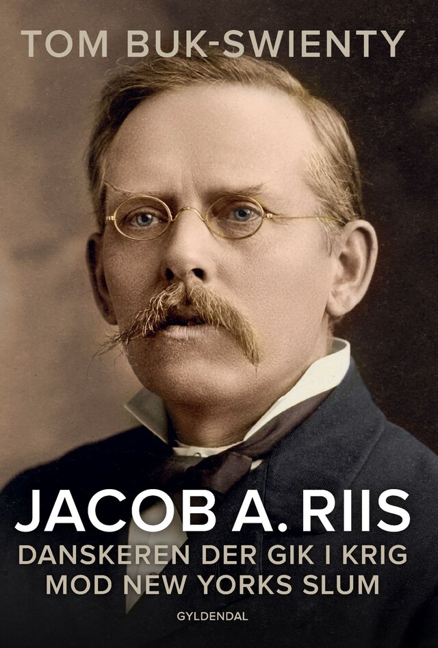 Book cover for Jacob A. Riis