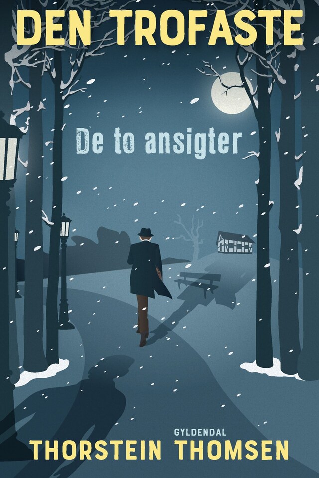 Book cover for De to ansigter