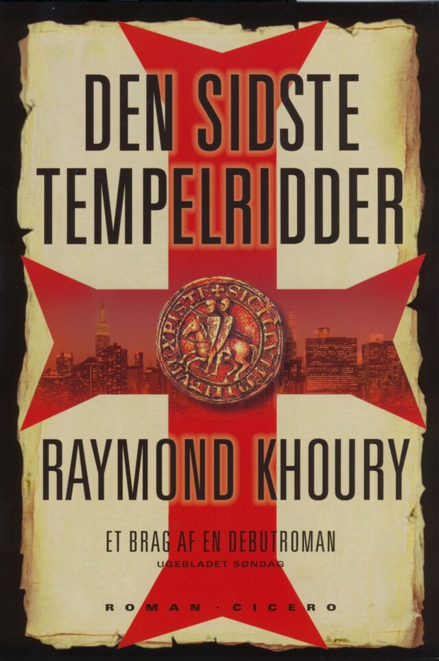 Book cover for Den sidste tempelridder