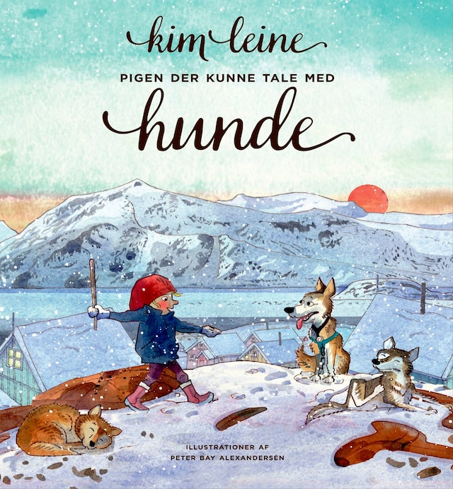 Book cover for Pigen der kunne tale med hunde