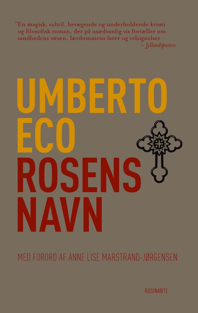 Book cover for Rosens navn
