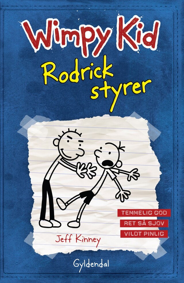 Book cover for Wimpy Kid 2 - Rodrick styrer