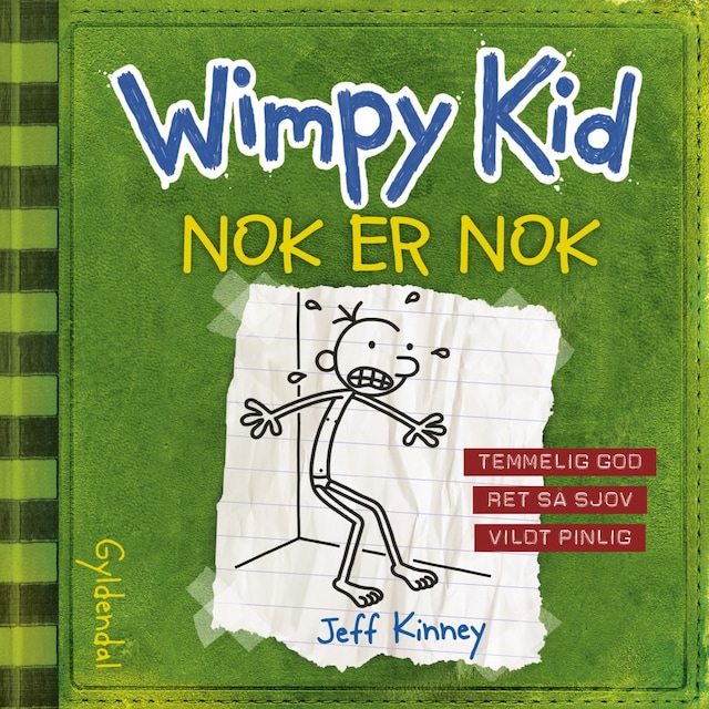 Book cover for Wimpy Kid 3 - Nok er nok!