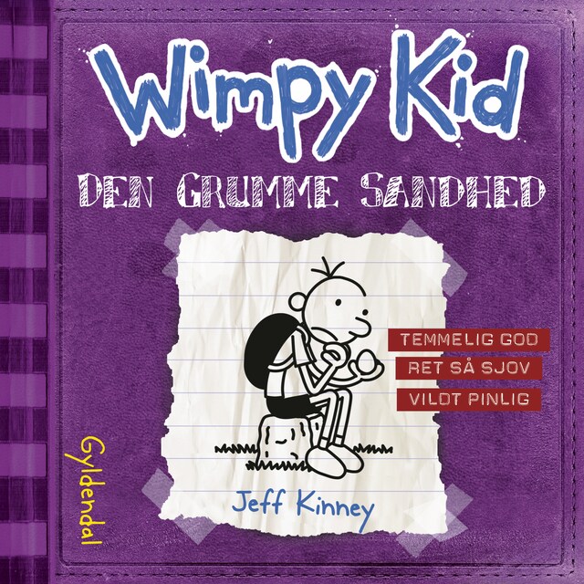 Book cover for Wimpy Kid 5 - Den grumme sandhed