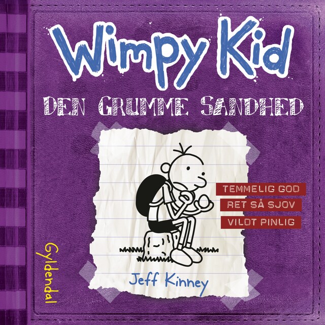 Okładka książki dla Wimpy Kid 5 - Den grumme sandhed