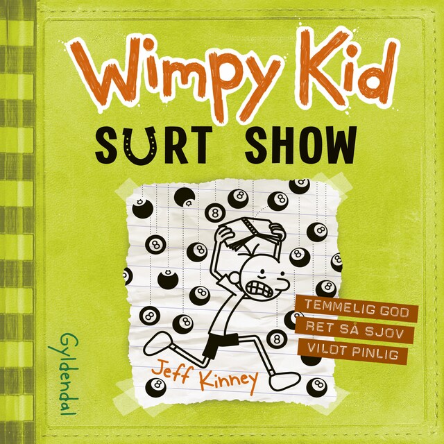 Book cover for Wimpy Kid 8 - Surt show