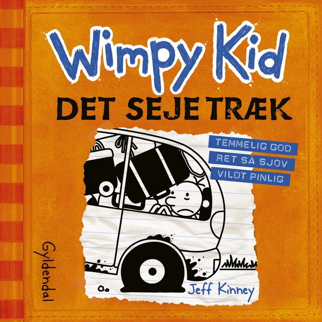 Book cover for Wimpy Kid 9 - Det seje træk