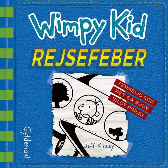 Book cover for Wimpy Kid 12 - Rejsefeber