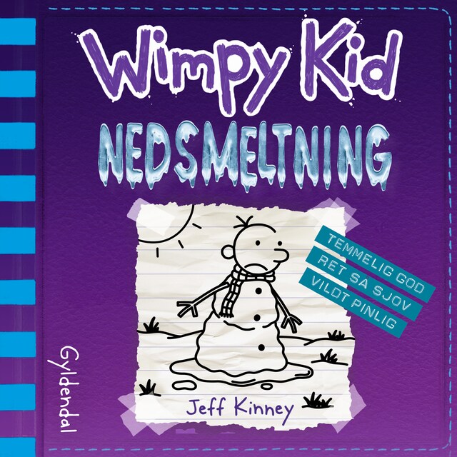 Book cover for Wimpy Kid 13 - Nedsmeltning