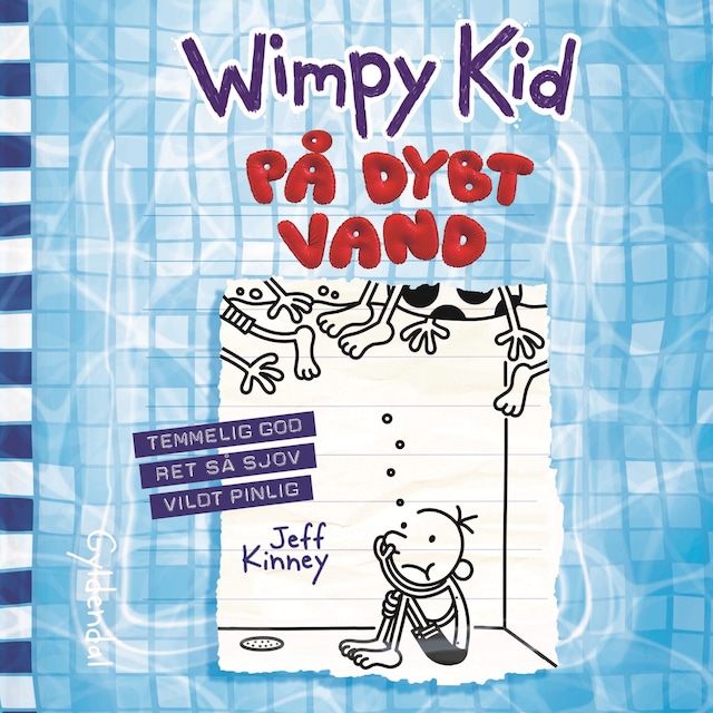 Buchcover für Wimpy Kid 15 - På dybt vand