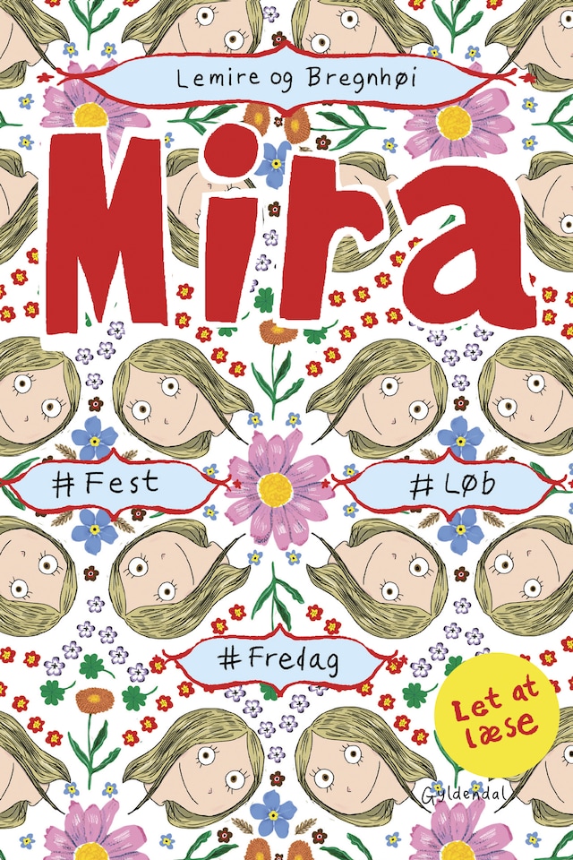 Book cover for Mira - #fest #løb #fredag. Let at læse