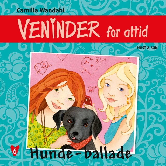 Book cover for Veninder for altid 6. Hunde-ballade