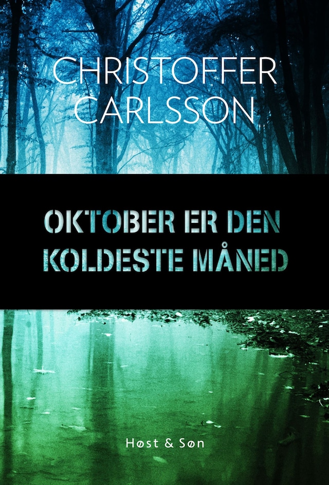 Book cover for Oktober er den koldeste måned