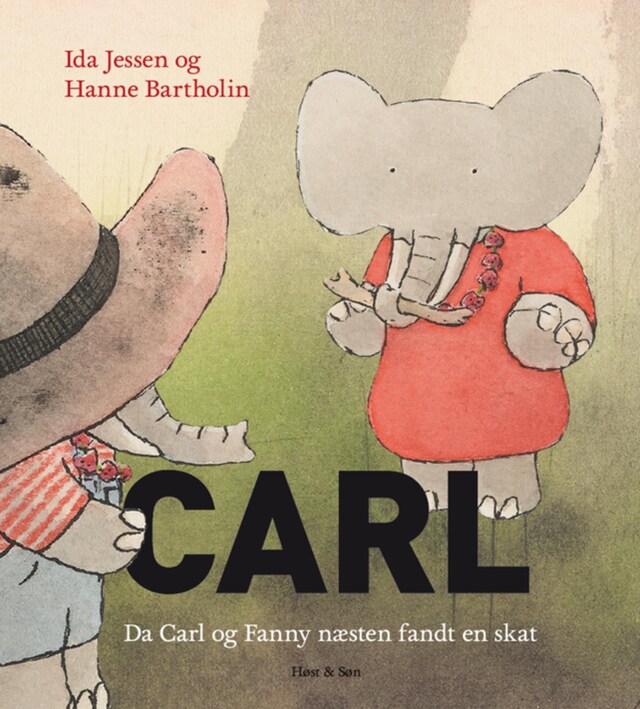 Book cover for Da Carl og Fanny næsten fandt en skat