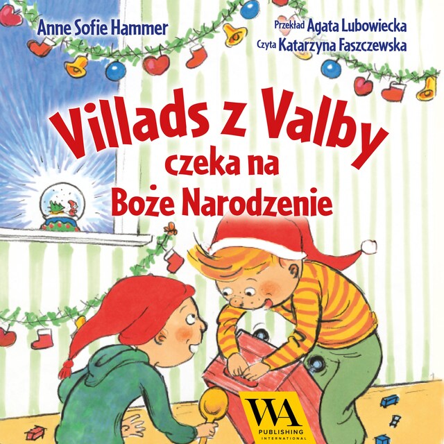 Boekomslag van Villads z Valby czeka na Boże Narodzenie