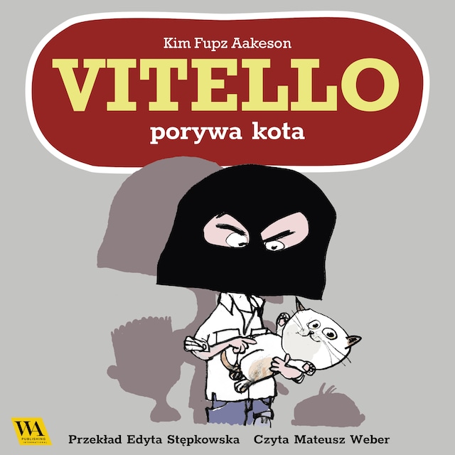 Okładka książki dla Vitello porywa kota