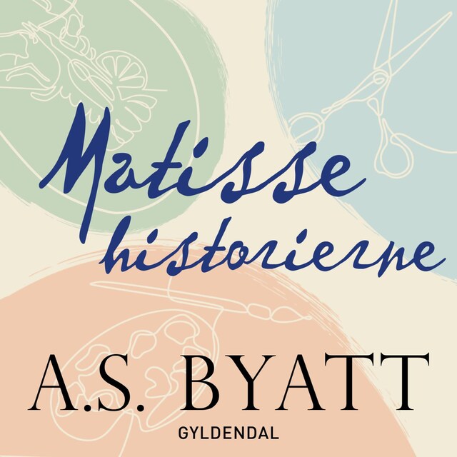 Kirjankansi teokselle Matissehistorierne