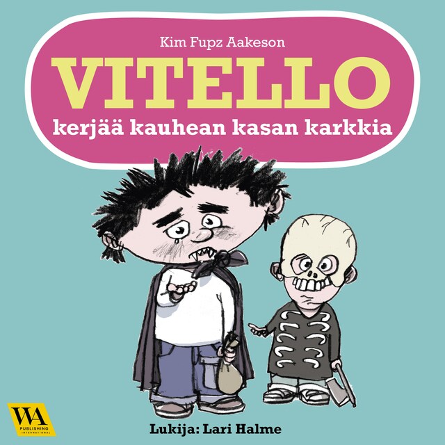 Portada de libro para Vitello kerjää kauhean kasan karkkia