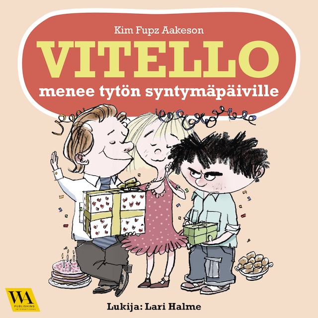 Book cover for Vitello menee tytön syntymäpäiville
