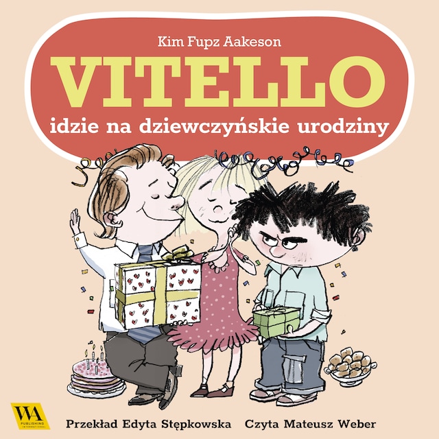 Kirjankansi teokselle Vitello idzie na dziewczyńskie urodziny