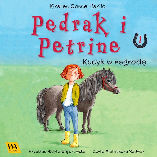 Okładka książki dla Pędrak i Petrine. Kucyk w nagrodę