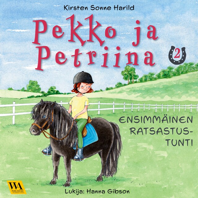 Couverture de livre pour Pekko ja Petriina 2: Ensimmäinen ratsastustunti