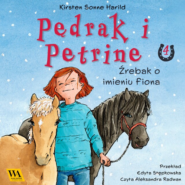 Copertina del libro per Pędrak i Petrine. Źrebak o imieniu Fiona