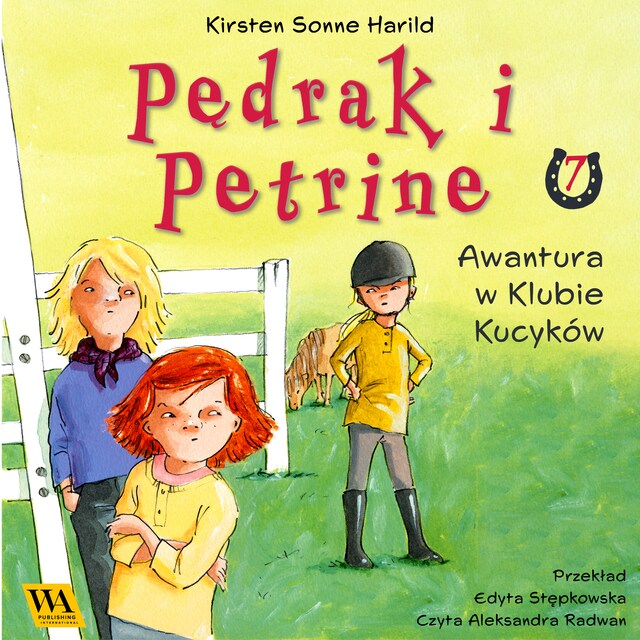 Book cover for Pędrak i Petrine. Awantura w Klubie Kucyków