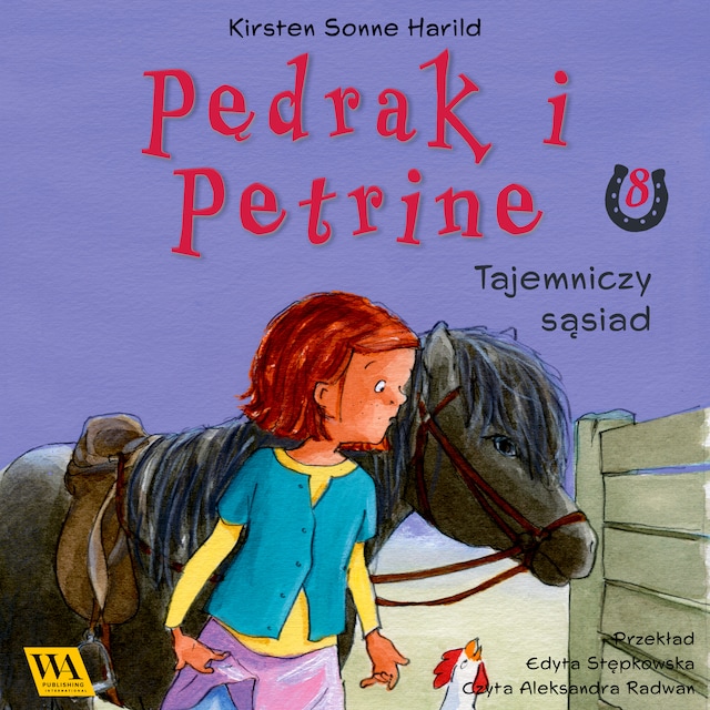 Book cover for Pędrak i Petrine. Tajemniczy sąsiad