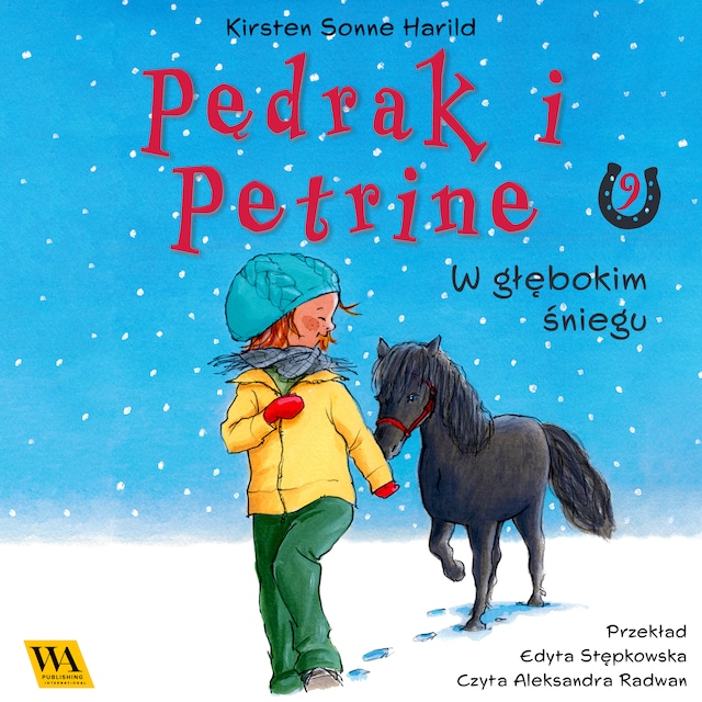 Book cover for Pędrak i Petrine. W głębokim śniegu