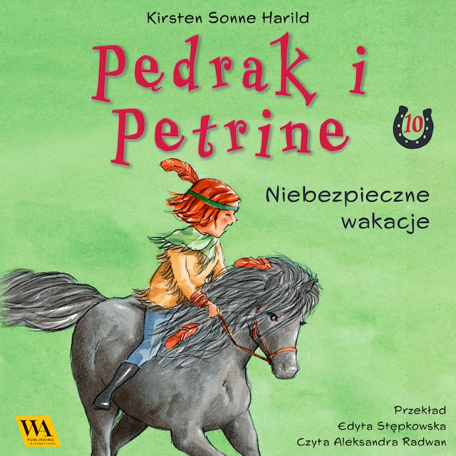 Book cover for Pędrak i Petrine. Niebezpieczne wakacje