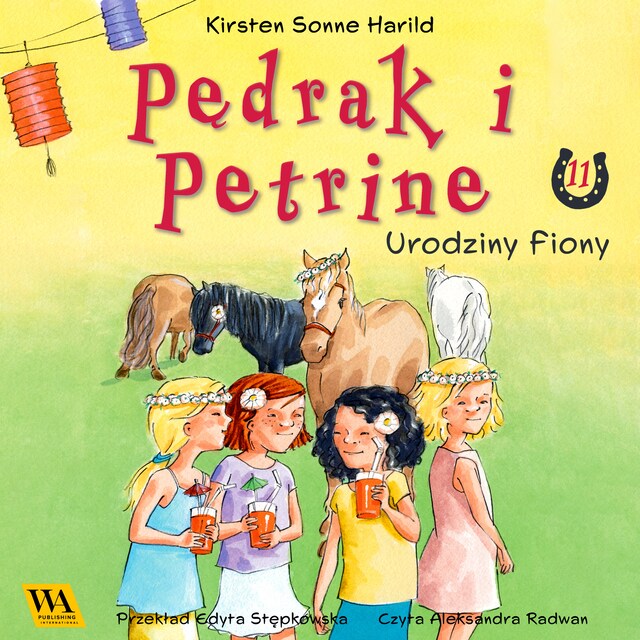 Book cover for Pędrak i Petrine. Urodziny Fiony