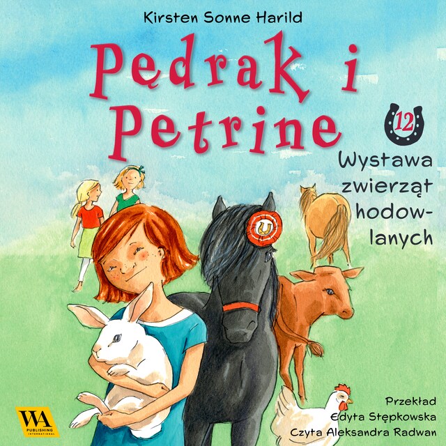 Book cover for Pędrak i Petrine. Wystawa zwierząt hodowlanych