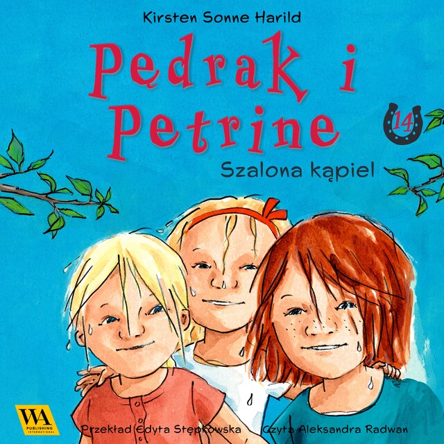 Kirjankansi teokselle Pędrak i Petrine. Szalona kąpiel