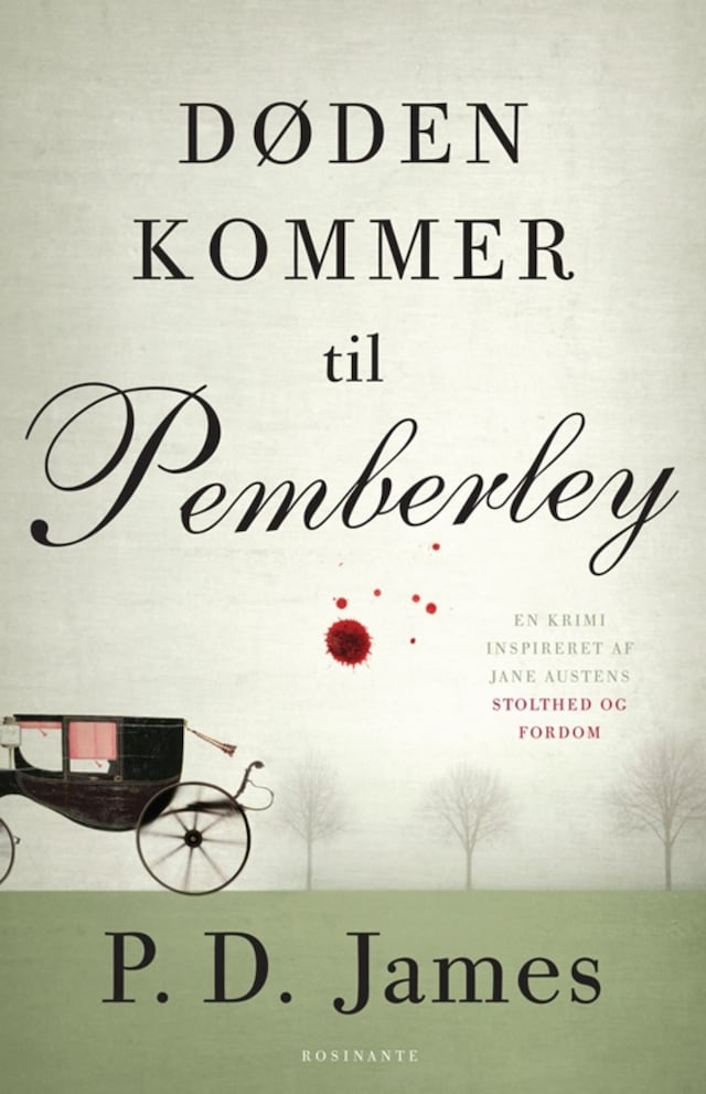Okładka książki dla Døden kommer til Pemberley